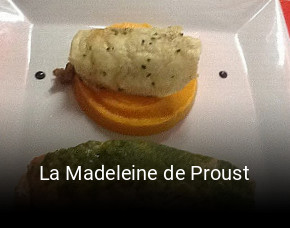 La Madeleine de Proust réservation de table