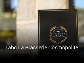 Labc La Brasserie Cosmopolite réservation en ligne