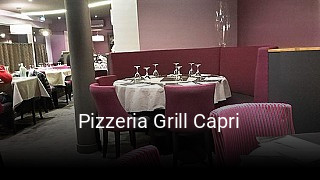 Pizzeria Grill Capri réservation
