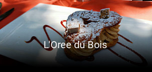 L'Oree du Bois réservation de table