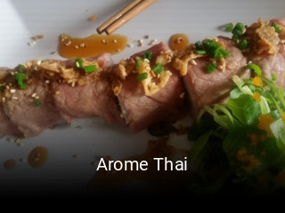 Arome Thai réservation de table
