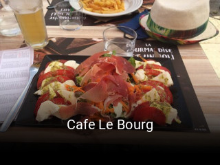 Cafe Le Bourg réservation de table
