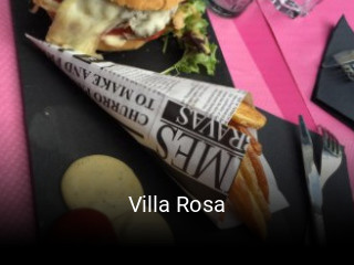 Réserver une table chez Villa Rosa maintenant