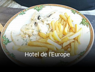 Hotel de l'Europe réservation
