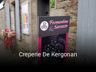 Creperie De Kergonan réservation en ligne