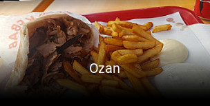 Ozan réservation en ligne