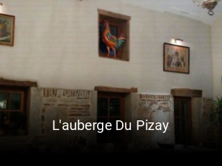 L'auberge Du Pizay réservation en ligne