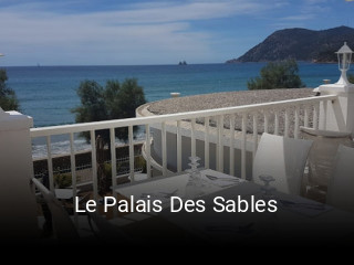 Le Palais Des Sables réservation de table