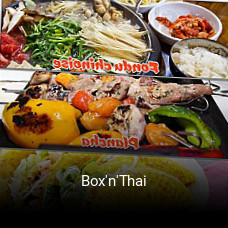 Box'n'Thai réservation