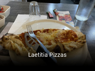 Laetitia Pizzas réservation en ligne