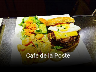 Cafe de la Poste réservation de table