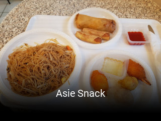 Asie Snack réservation de table