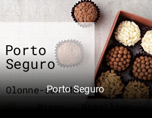 Porto Seguro réservation de table