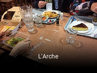 L'Arche réservation de table