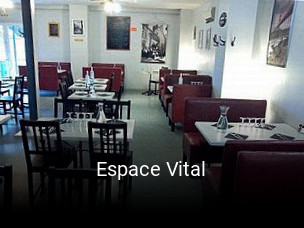 Espace Vital réservation de table