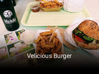 Velicious Burger réservation de table