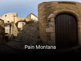 Pain Montana réservation en ligne