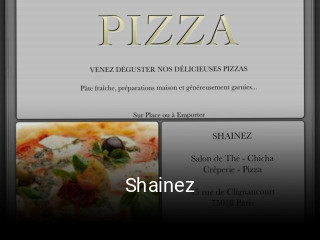 Shainez réservation
