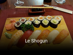 Réserver une table chez Le Shogun maintenant