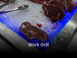 Work Grill réservation de table