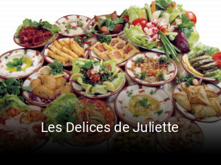 Les Delices de Juliette réservation de table