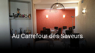 Au Carrefour des Saveurs réservation de table
