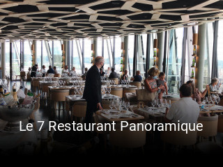 Le 7 Restaurant Panoramique réservation
