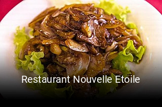 Restaurant Nouvelle Etoile réservation de table