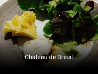 Chateau de Breuil réservation en ligne