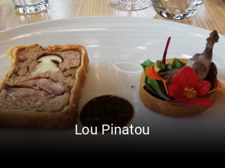 Lou Pinatou réservation de table