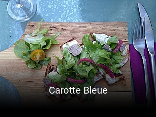 Carotte Bleue réservation de table