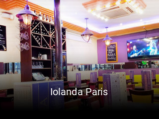 Réserver une table chez Iolanda Paris maintenant