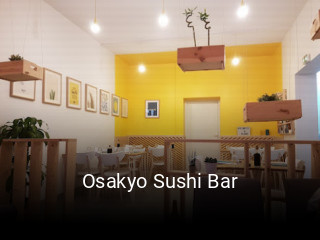 Réserver une table chez Osakyo Sushi Bar maintenant