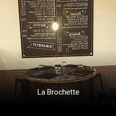 Réserver une table chez La Brochette maintenant