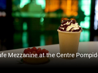 Cafe Mezzanine at the Centre Pompidou réservation de table