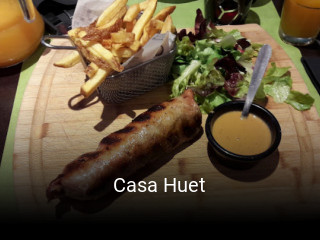 Réserver une table chez Casa Huet maintenant
