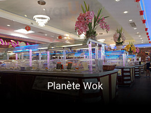 Planète Wok réservation de table