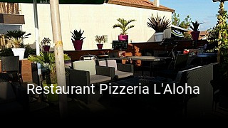 Restaurant Pizzeria L'Aloha réservation en ligne