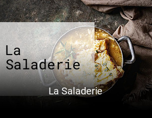La Saladerie réservation de table