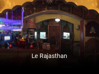 Réserver une table chez Le Rajasthan maintenant