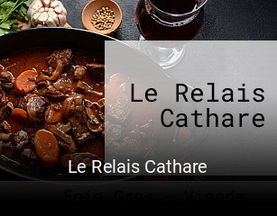 Le Relais Cathare réservation en ligne