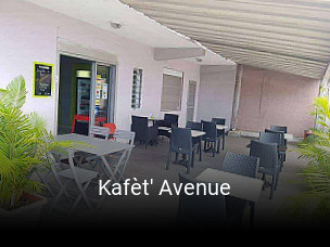 Réserver une table chez Kafèt' Avenue maintenant