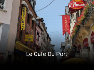 Le Cafe Du Port réservation en ligne