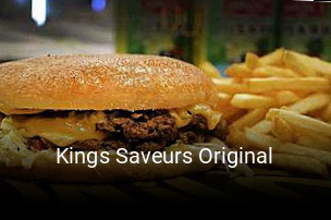 Kings Saveurs Original réservation