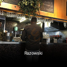 Réserver une table chez Razowski maintenant