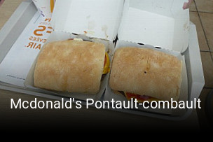 Mcdonald's Pontault-combault réservation en ligne
