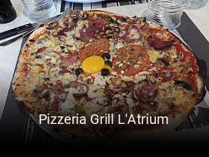 Pizzeria Grill L'Atrium réservation de table
