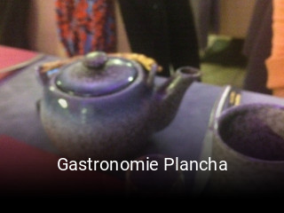 Gastronomie Plancha réservation de table