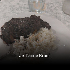 Je T'aime Brasil réservation en ligne