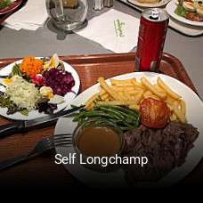 Self Longchamp réservation de table